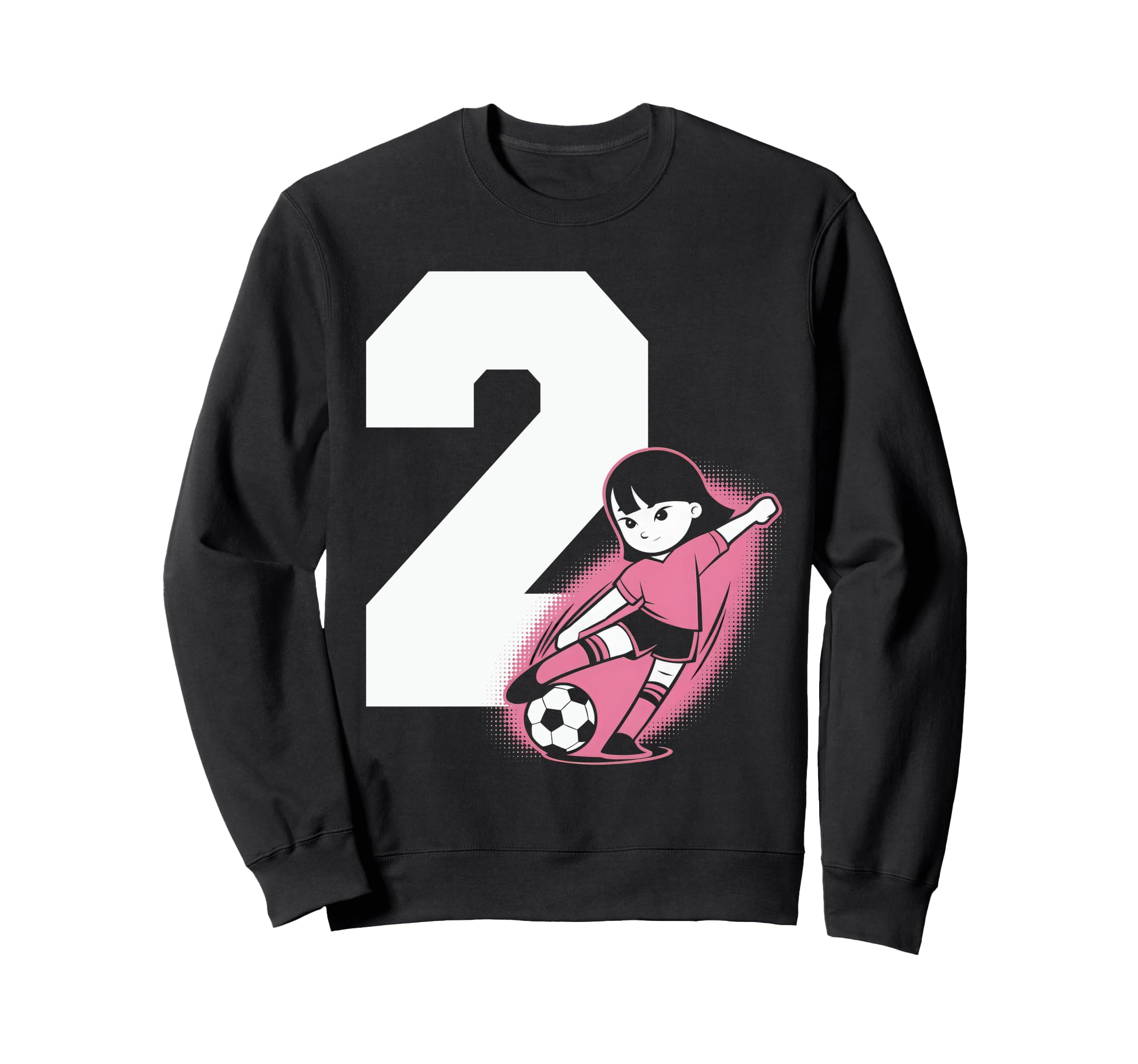 2 Soccer Birthday Gift Soccer Fan Sweatshirt - Unique Graphic for Adults - T-Shirt, Sweatshirt, Hoodie
