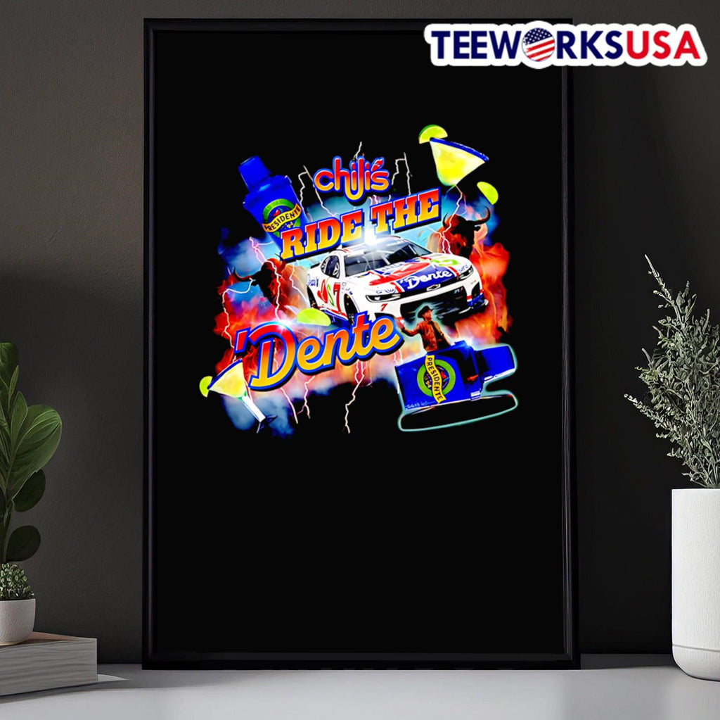 Chili's Ride The Dente - Adult & Kids T-Shirts, Sweatshirts & Hoodies apparel design preview 5