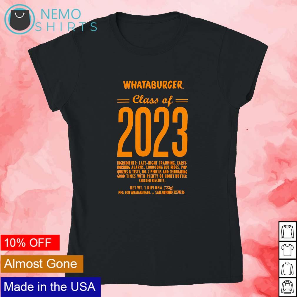 Whataburger class off 2023 text - Adult & Kids T-Shirts, Sweatshirts & Hoodies apparel design preview 4