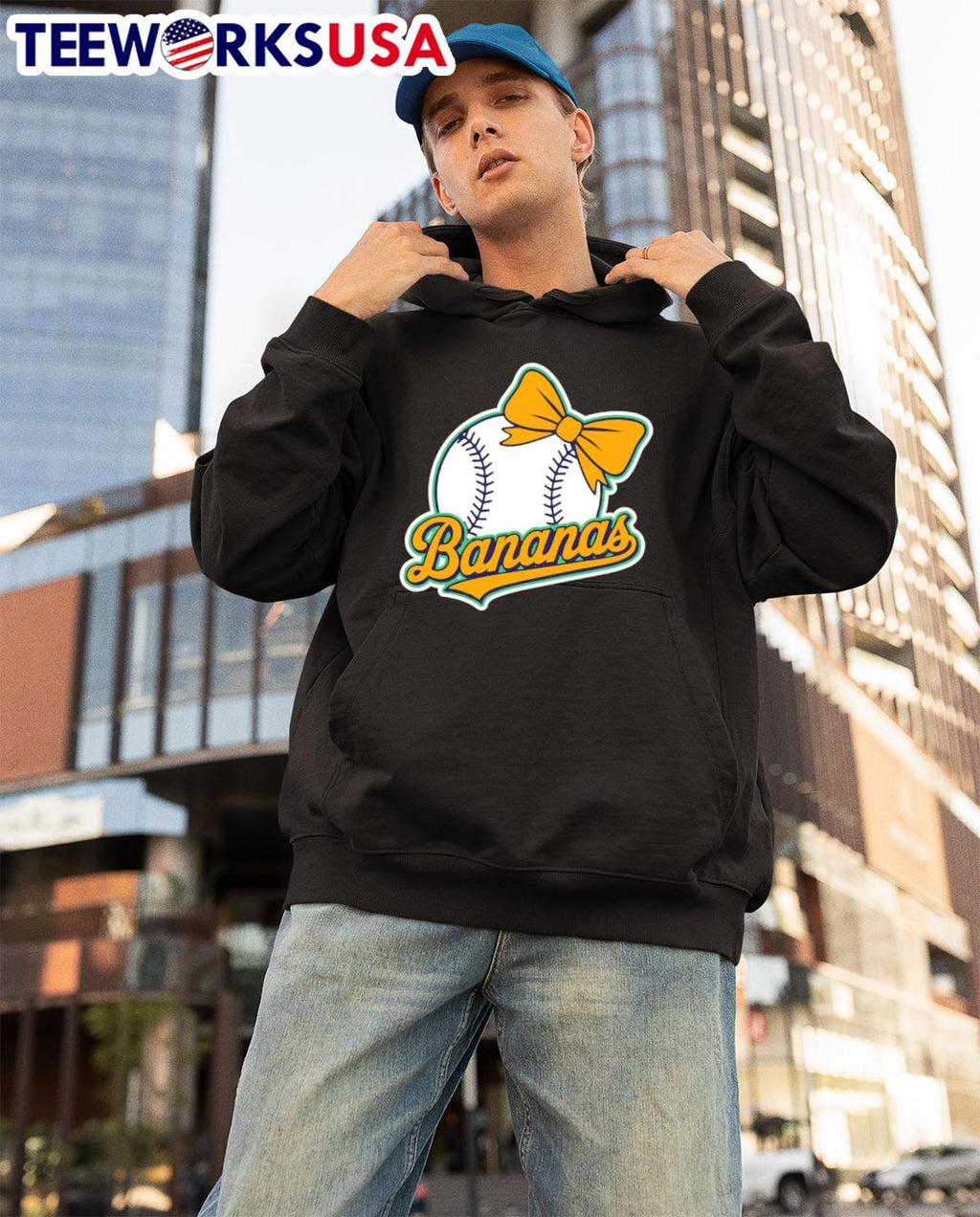 Savannah Bananas Baseball - Adult & Kids T-Shirts, Sweatshirts & Hoodies apparel design preview 3