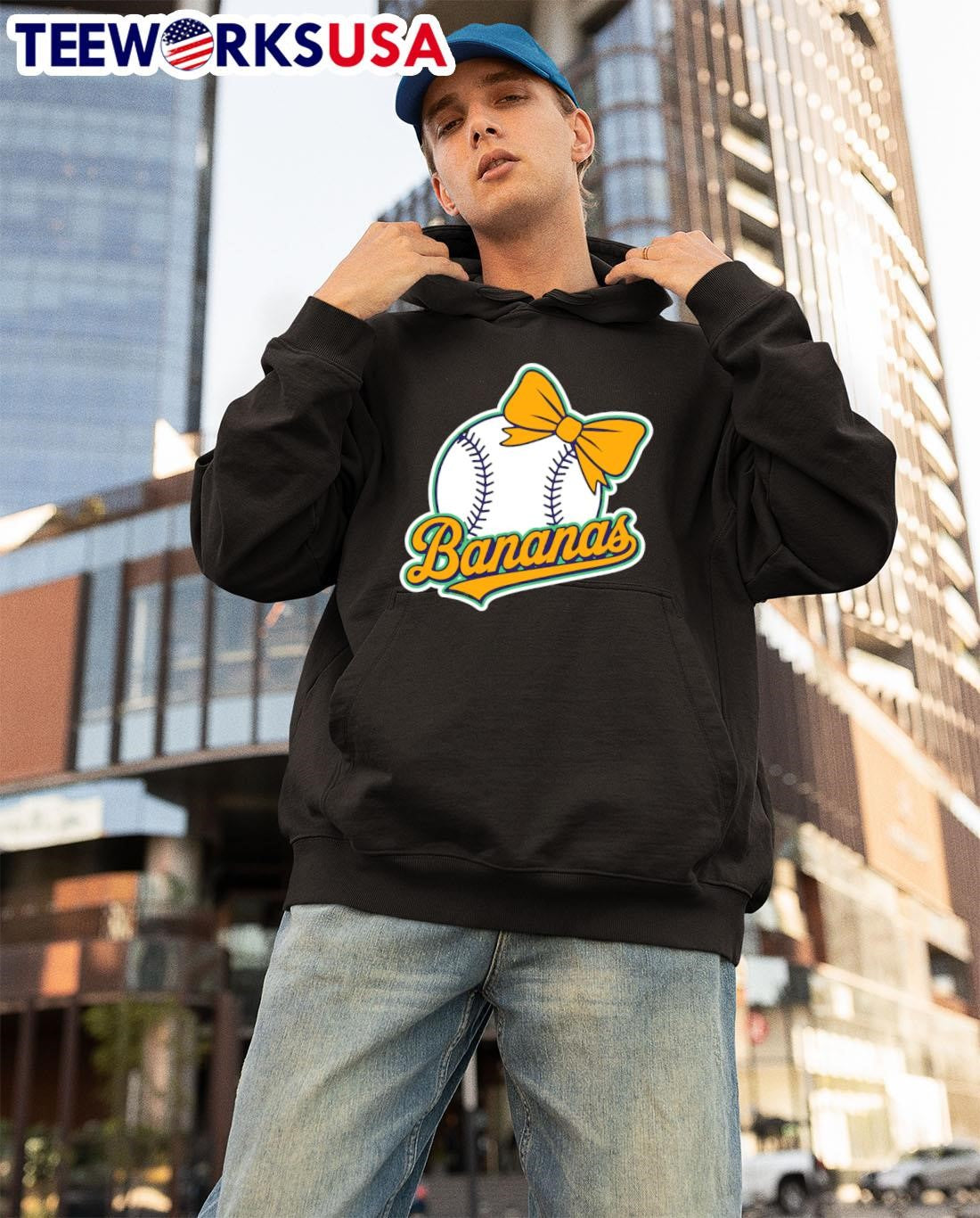 Savannah Bananas Baseball - Adult & Kids T-Shirts, Sweatshirts & Hoodies apparel design preview 3