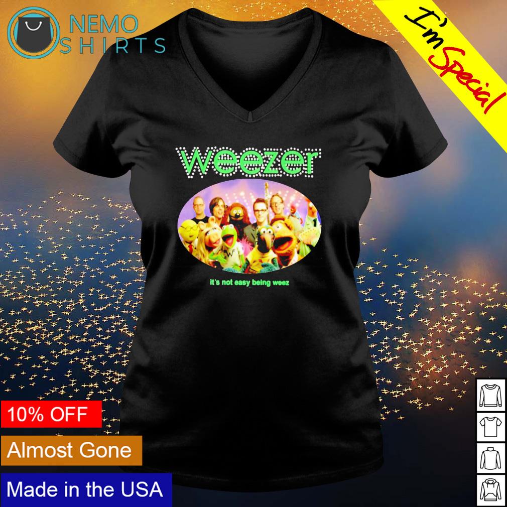 Weezer it's not easy being weez - Adult & Kids T-Shirts, Sweatshirts & Hoodies apparel design preview 5