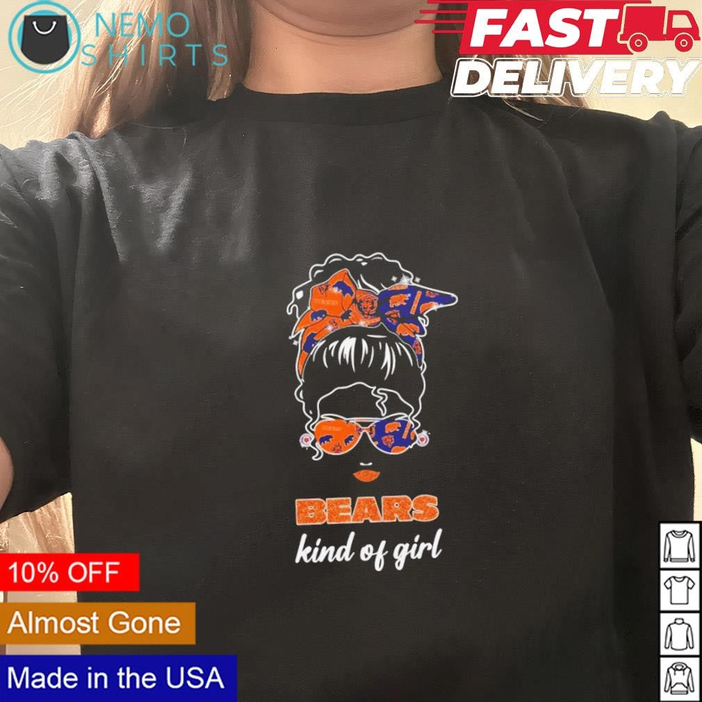 Chicago Bears kind of girl - Adult & Kids T-Shirts, Sweatshirts & Hoodies apparel design preview 3