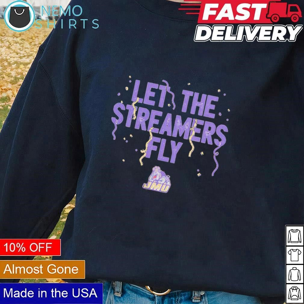 Let the streamers fly James Madison Dukes - Adult & Kids T-Shirts, Sweatshirts & Hoodies apparel design preview 1