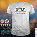 Boymom surrounded by balls - Adult & Kids T-Shirts, Sweatshirts & Hoodies apparel design preview 1