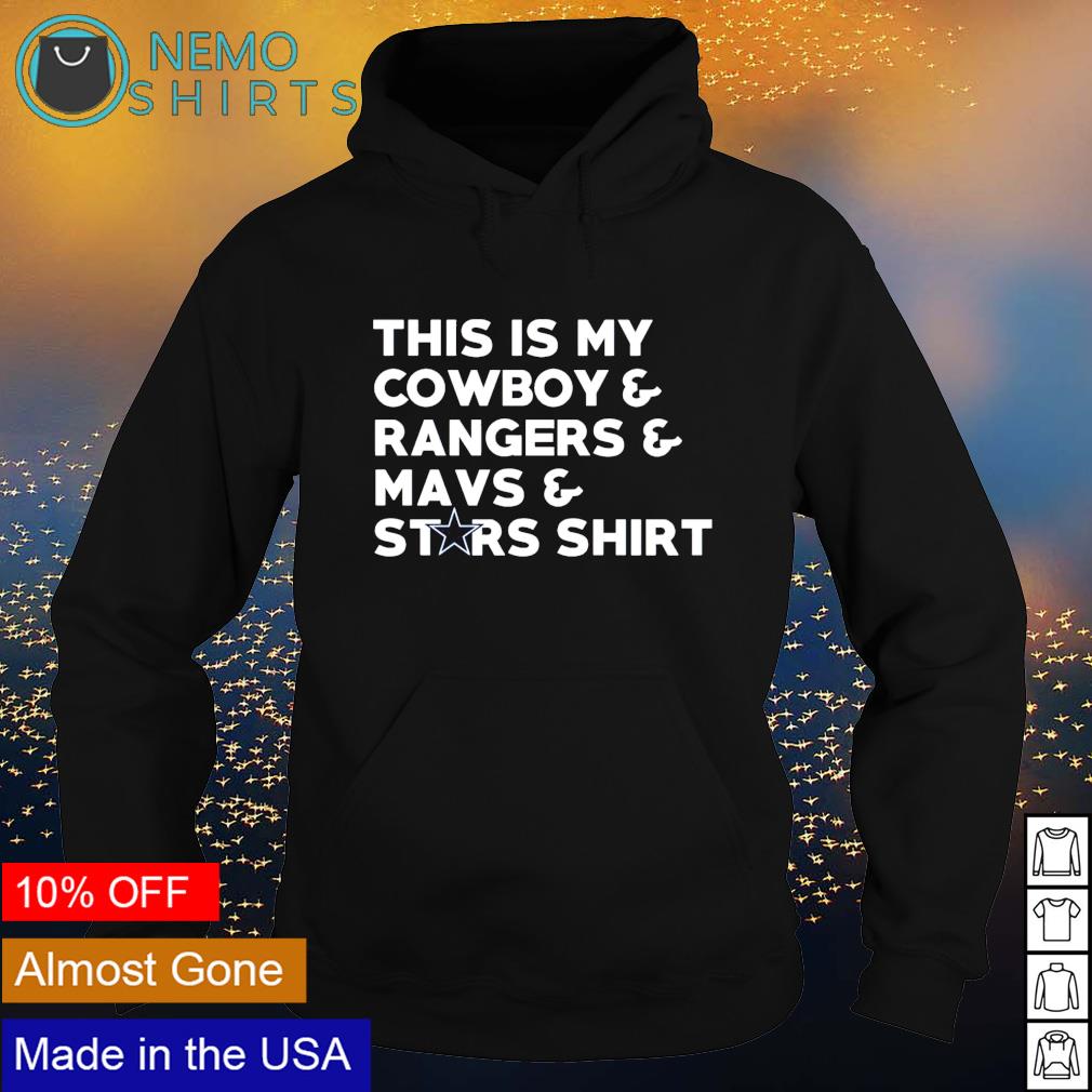 This is my Cowboys Tangers Mavs Stars - Adult & Kids T-Shirts, Sweatshirts & Hoodies apparel design preview 2