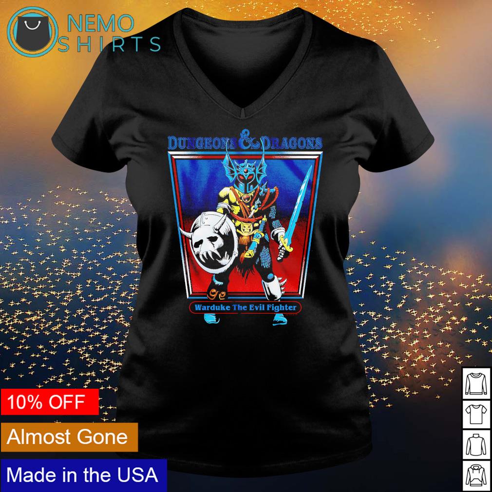 Dungeons and Dragons warduke the evil fighter - Adult & Kids T-Shirts, Sweatshirts & Hoodies apparel design preview 5
