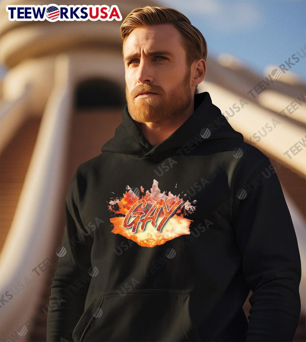 Gay bomb explosion - Adult & Kids T-Shirts, Sweatshirts & Hoodies apparel design preview 2
