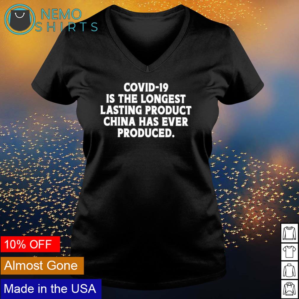 Covid-19 is the longest lasting product China has - Adult & Kids T-Shirts, Sweatshirts & Hoodies apparel design preview 5