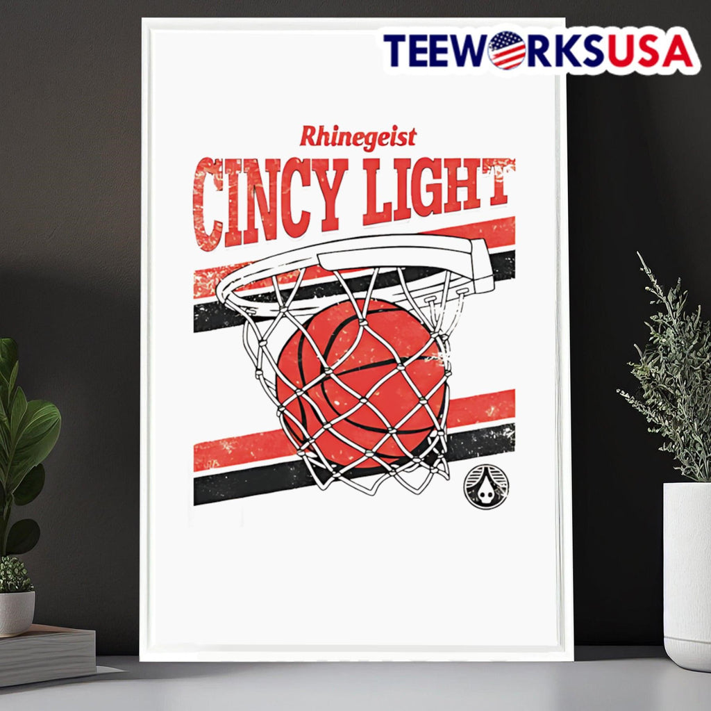 Cincy Light basketball - Adult & Kids T-Shirts, Sweatshirts & Hoodies apparel design preview 6