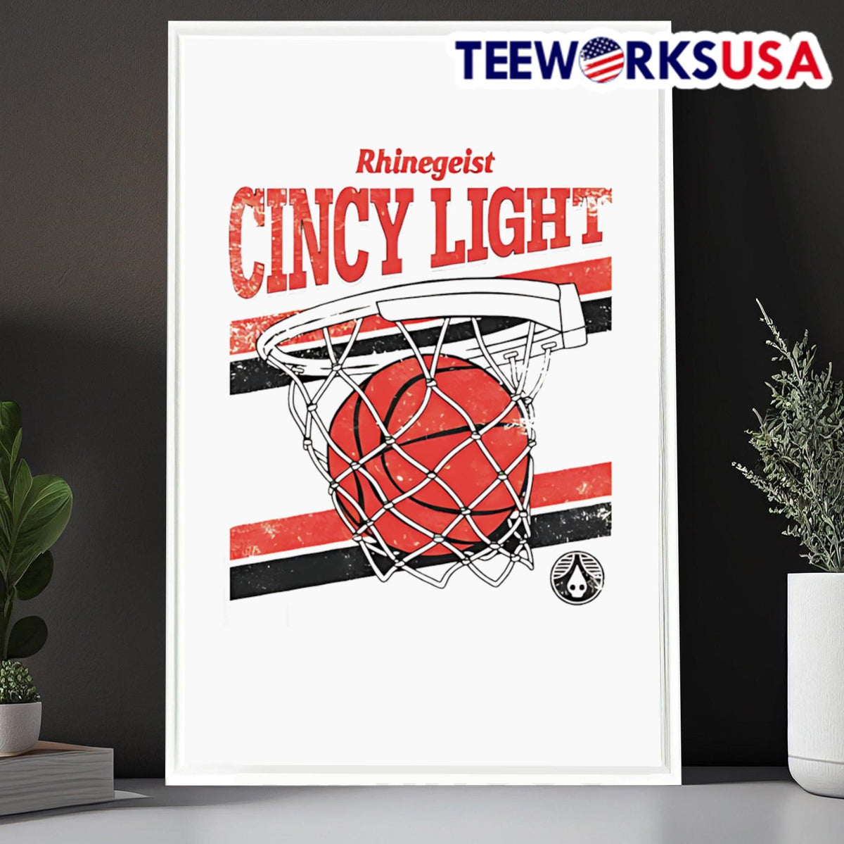 Cincy Light basketball - Adult & Kids T-Shirts, Sweatshirts & Hoodies apparel design preview 6