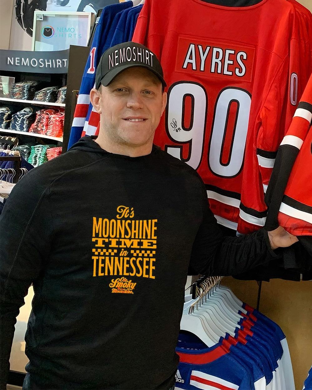 It's moonshine time in Tennessee - Adult & Kids T-Shirts, Sweatshirts & Hoodies apparel design preview 2