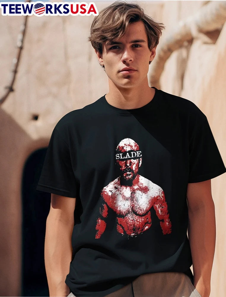 Slade bleeding and covered in blood - Adult & Kids T-Shirts, Sweatshirts & Hoodies apparel design preview 1