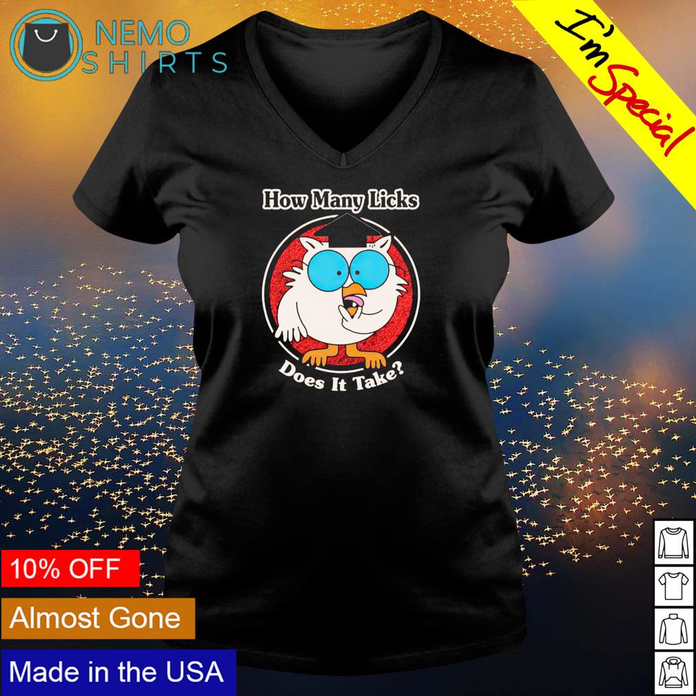 Owl how many licks does it take - Adult & Kids T-Shirts, Sweatshirts & Hoodies apparel design preview 5