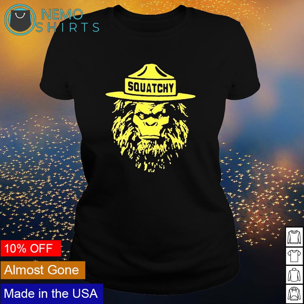 Sasquatch smokey the bigfoot bear - Adult & Kids T-Shirts, Sweatshirts & Hoodies apparel design preview 3