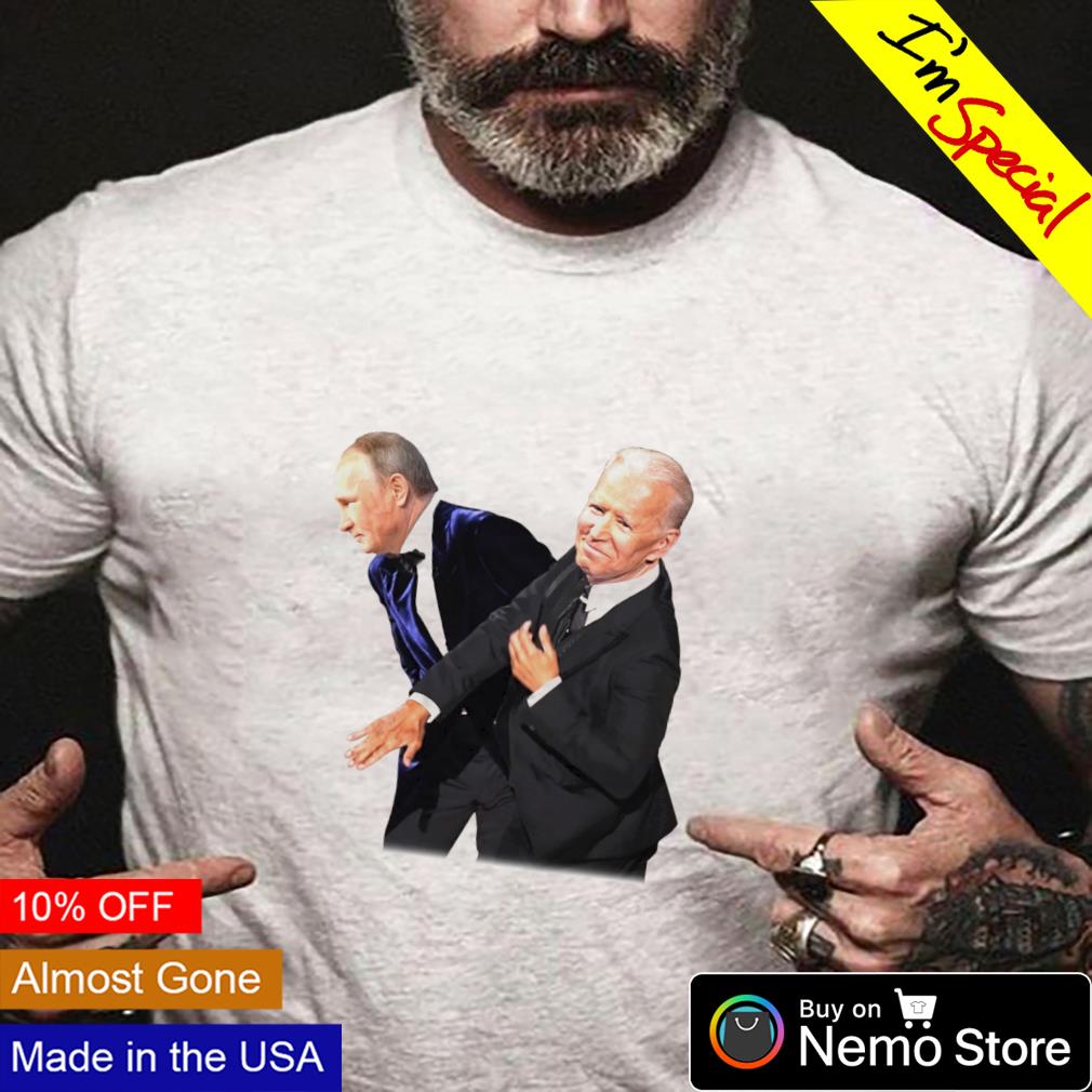 Biden slapped Putin - Adult & Kids T-Shirts, Sweatshirts & Hoodies apparel design preview 4