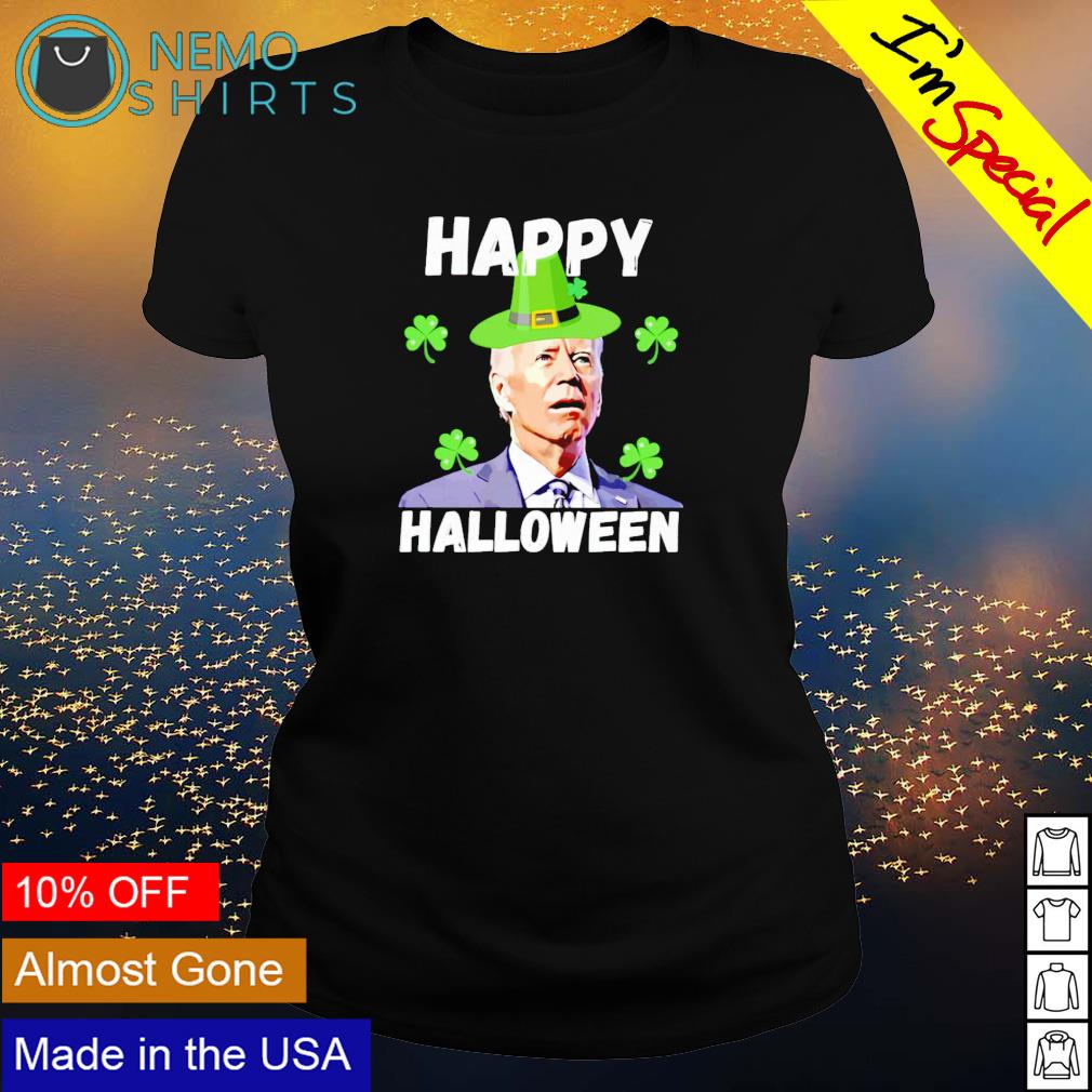 Joe Biden happy Halloween St Patrick's day - Adult & Kids T-Shirts, Sweatshirts & Hoodies apparel design preview 3
