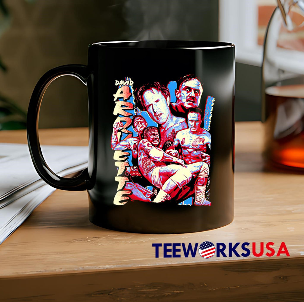David Arquette Will Not Die vintage - Adult & Kids T-Shirts, Sweatshirts & Hoodies apparel design preview 2