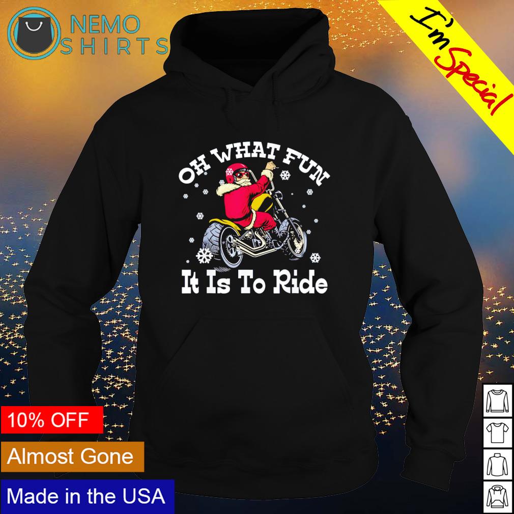Motorcycle oh what fun it is to ride - Adult & Kids T-Shirts, Sweatshirts & Hoodies apparel design preview 2