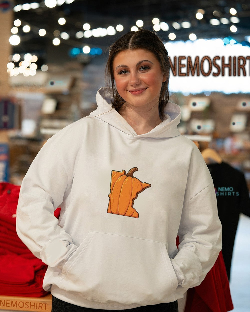 Minnesota pumpkin halloween - Adult & Kids T-Shirts, Sweatshirts & Hoodies apparel design preview 5