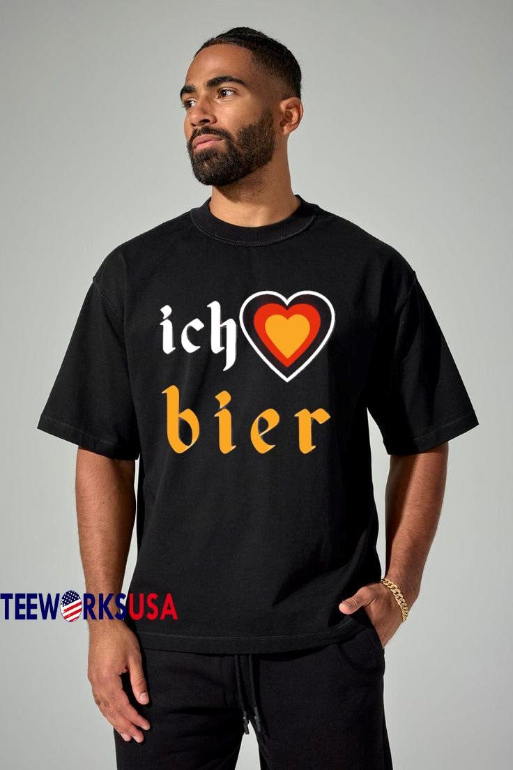 Ich Heart Bier - Adult & Kids T-Shirts, Sweatshirts & Hoodies apparel design preview 1
