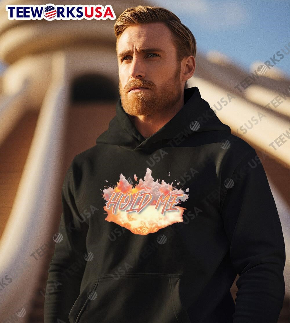 Hold Me bomb explosion - Adult & Kids T-Shirts, Sweatshirts & Hoodies apparel design preview 2