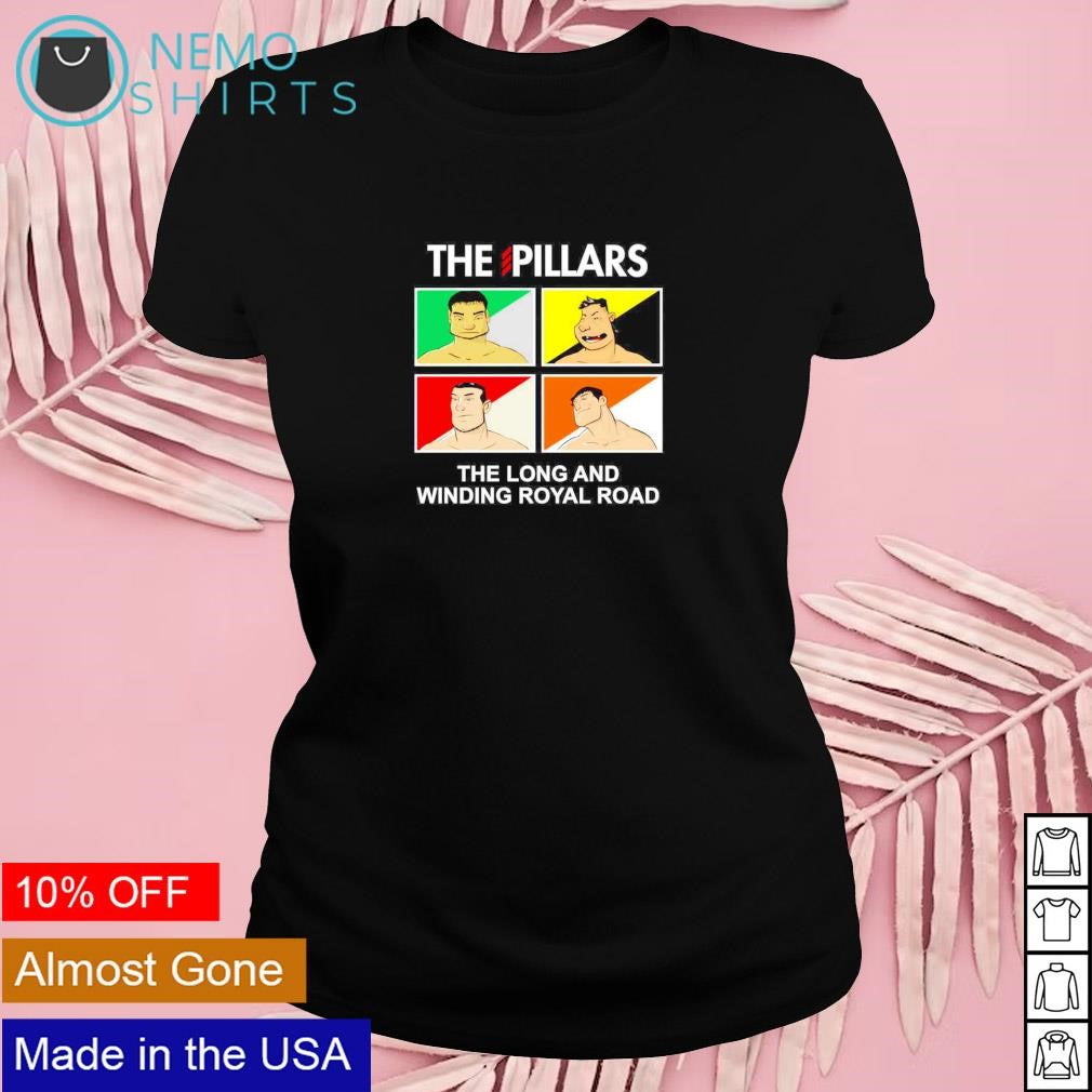 The Pillars long and winding royal road - Adult & Kids T-Shirts, Sweatshirts & Hoodies apparel design preview 4
