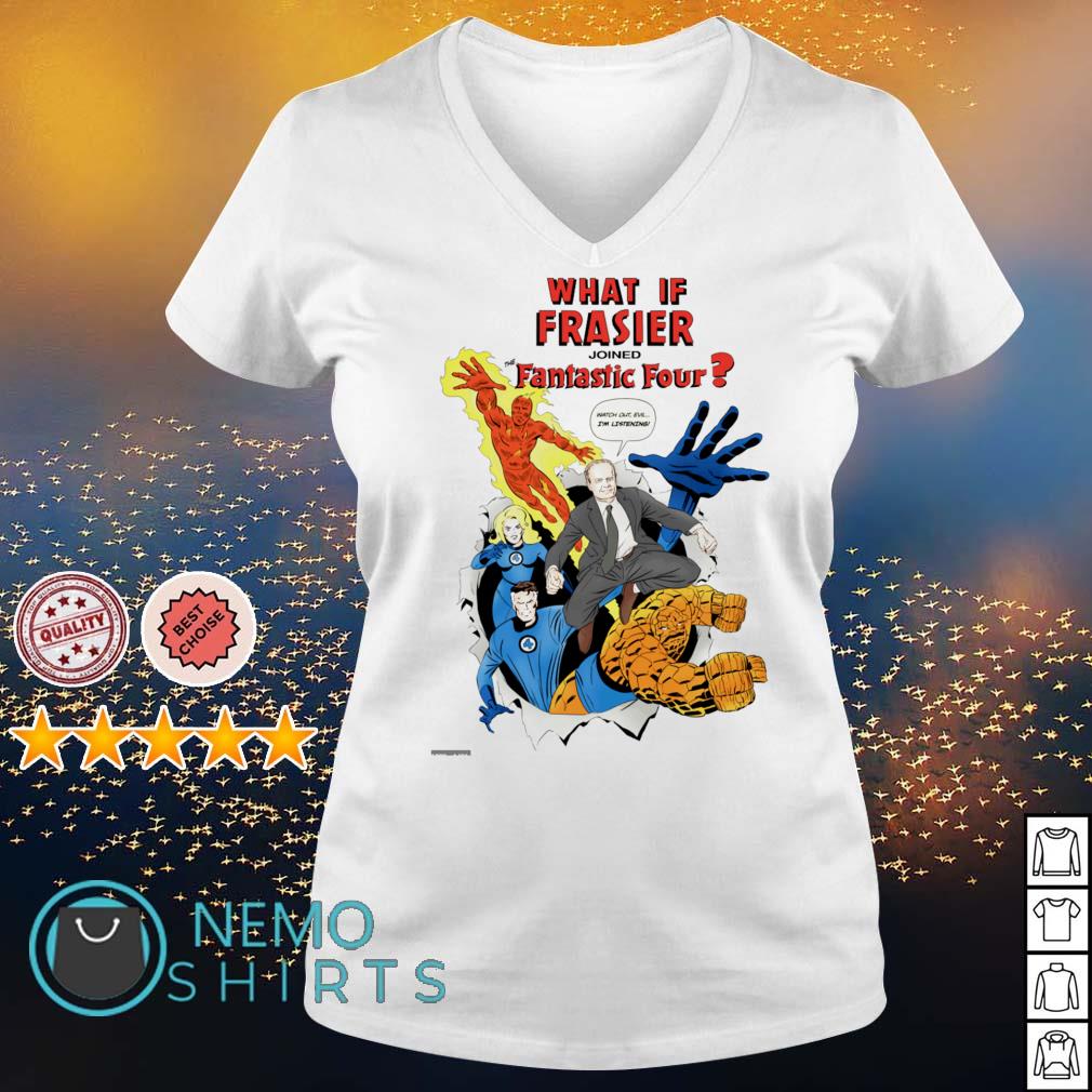 What if Frasier Fantastic Four - Adult & Kids T-Shirts, Sweatshirts & Hoodies apparel design preview 5