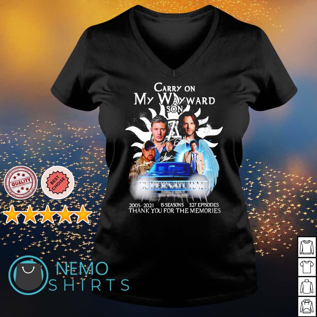 Carry On My Wayward Son Supernatural 2005 2021 - Adult & Kids T-Shirts, Sweatshirts & Hoodies product image 5