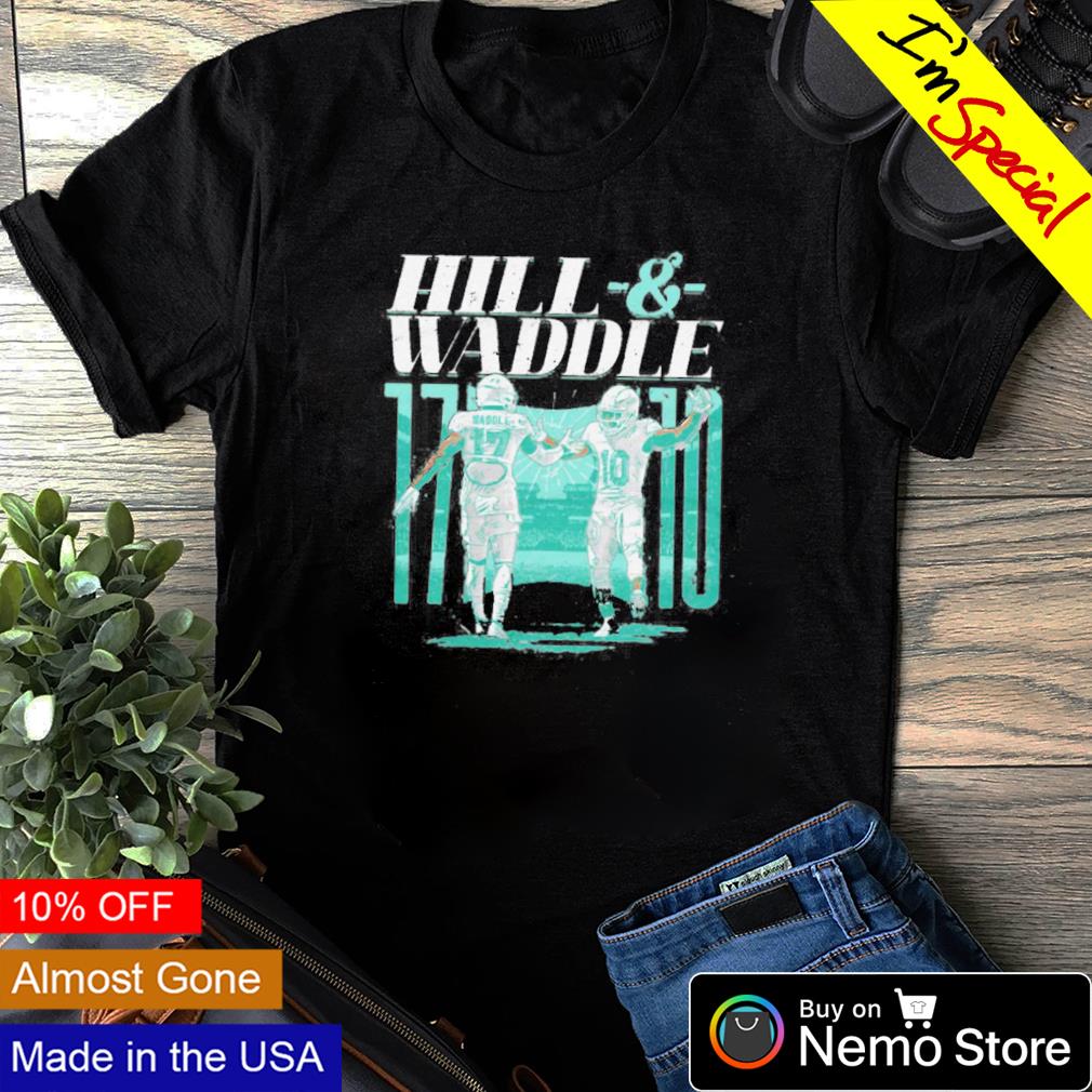 Tyreek Hill and Jaylen Waddle Miami Dolphins - Adult & Kids T-Shirts, Sweatshirts & Hoodies apparel design preview 1