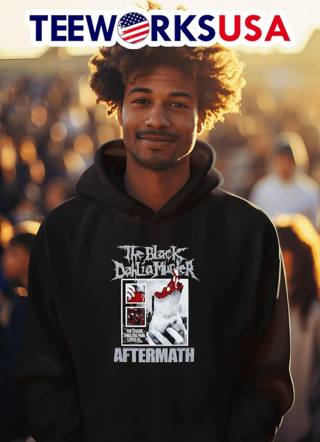 The Black Dahlia Murder Aftermath - Adult & Kids T-Shirts, Sweatshirts & Hoodies apparel design preview 2