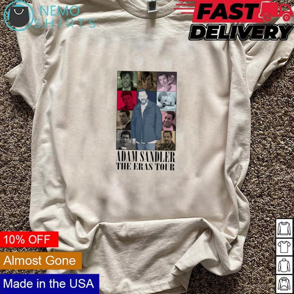 Adam Sandler the Eras Tour - Adult & Kids T-Shirts, Sweatshirts & Hoodies apparel design preview 3