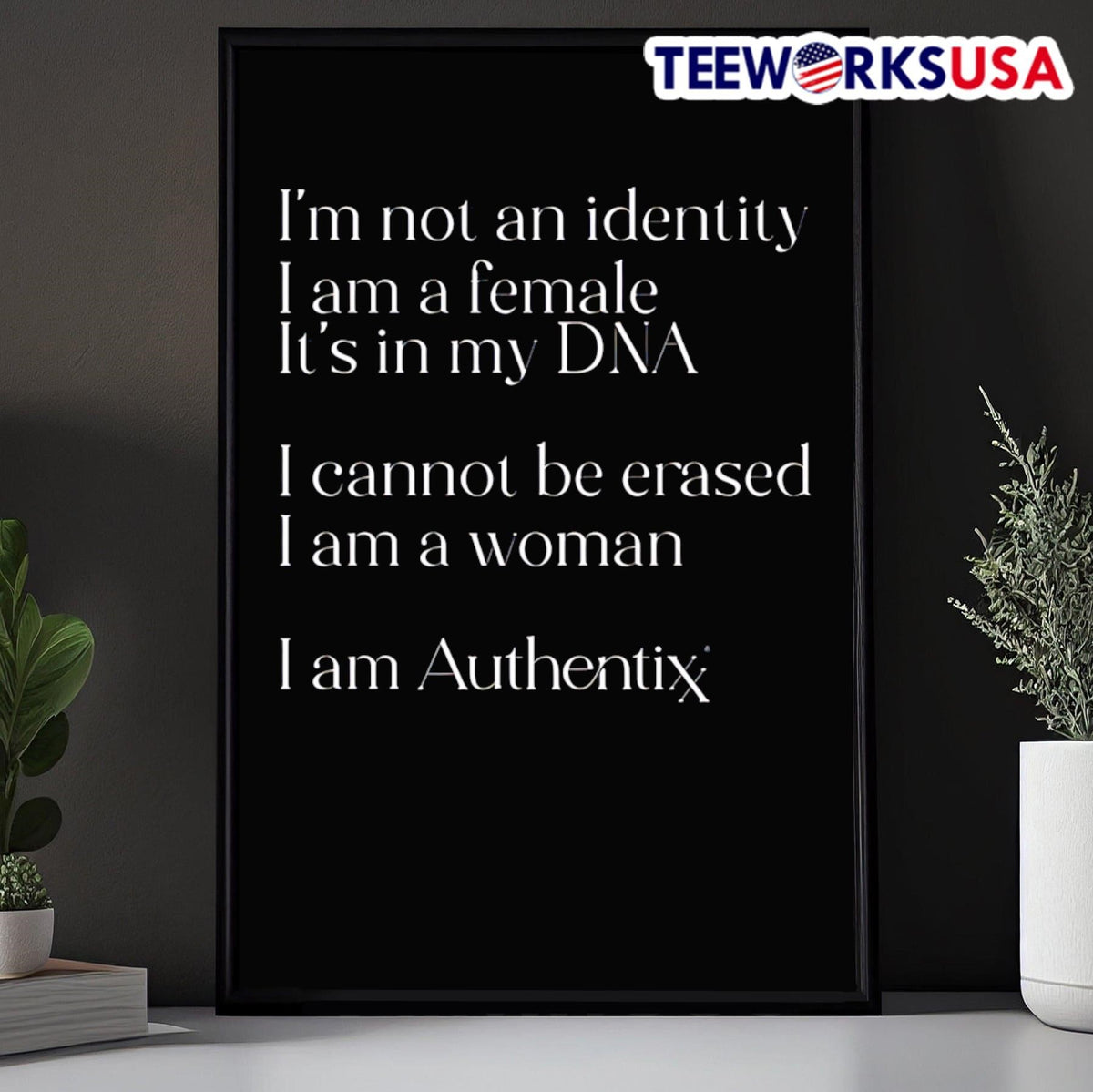 I'm Not An Identity I Am A Female It's In My Dna - Adult & Kids T-Shirts, Sweatshirts & Hoodies apparel design preview 5