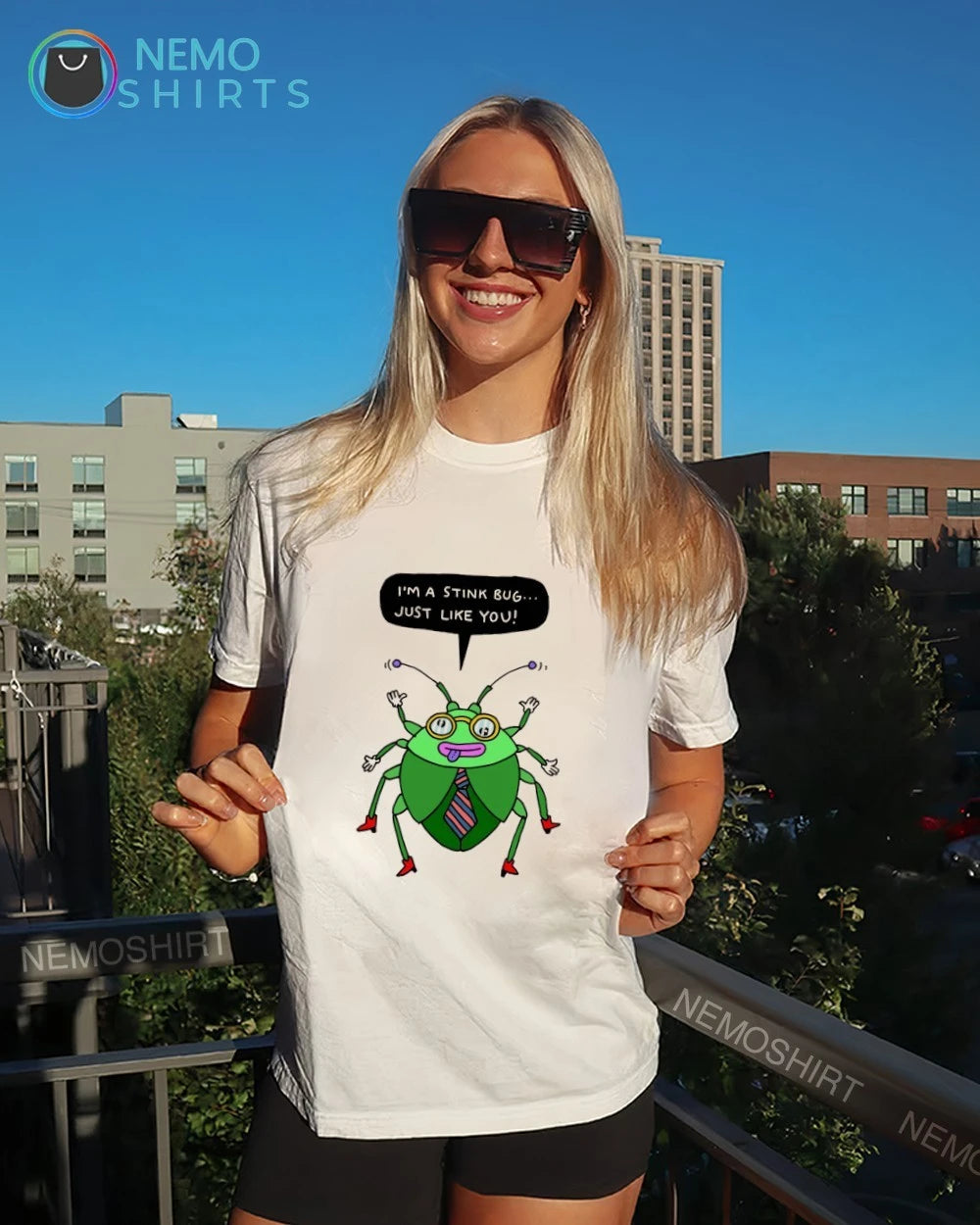 I'm a stink bug just like you - Adult & Kids T-Shirts, Sweatshirts & Hoodies apparel design preview 6