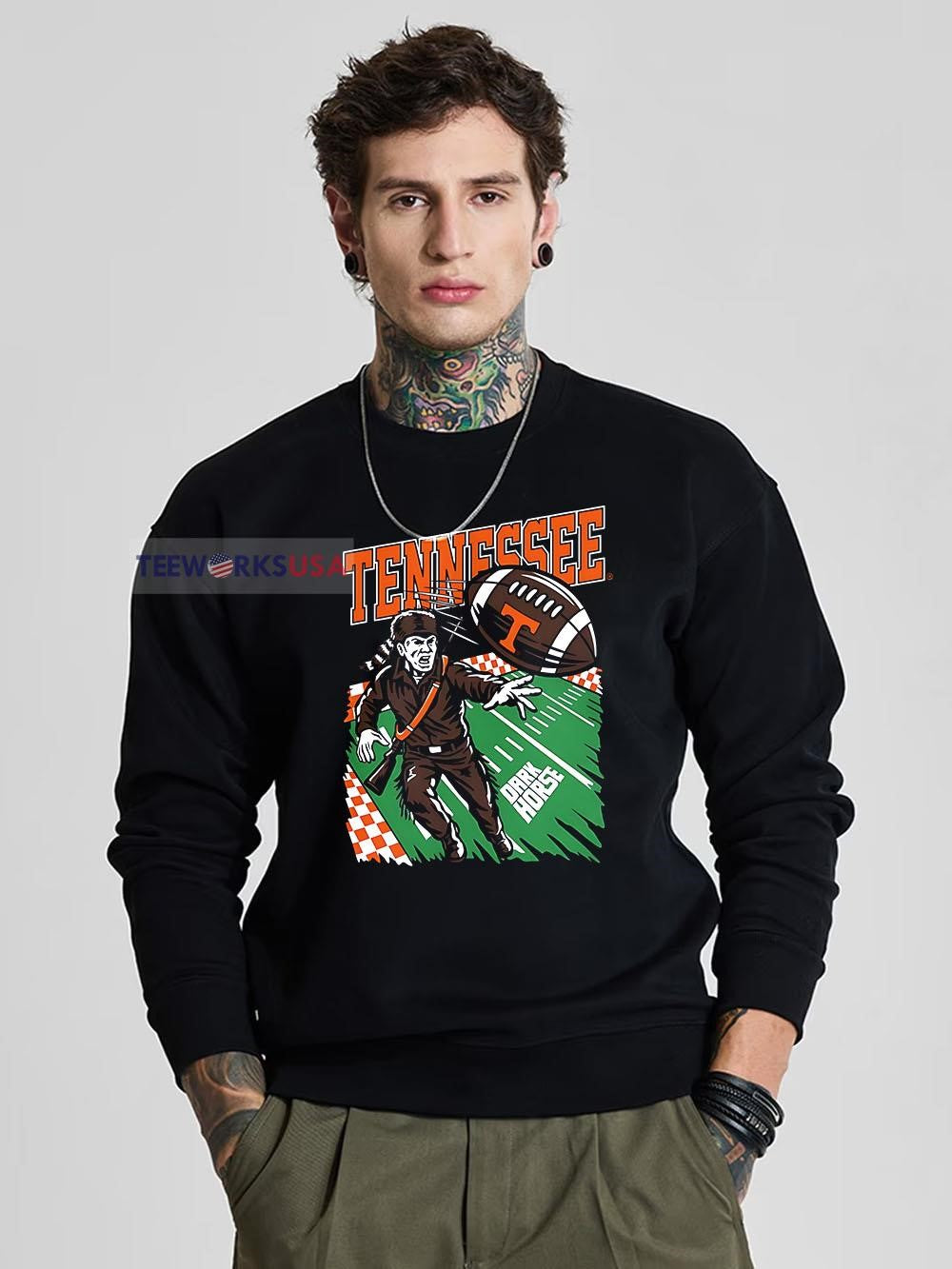 Dark Horse NYC x Tennessee Volunteer - Adult & Kids T-Shirts, Sweatshirts & Hoodies apparel design preview 5