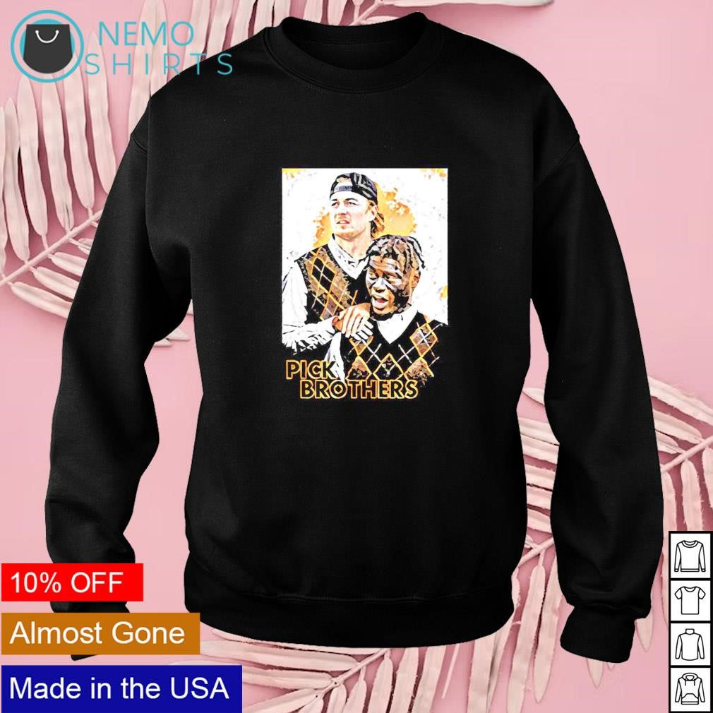 Pick Brothers Kenny Pickett and George Pickens - Adult & Kids T-Shirts, Sweatshirts & Hoodies apparel design preview 3