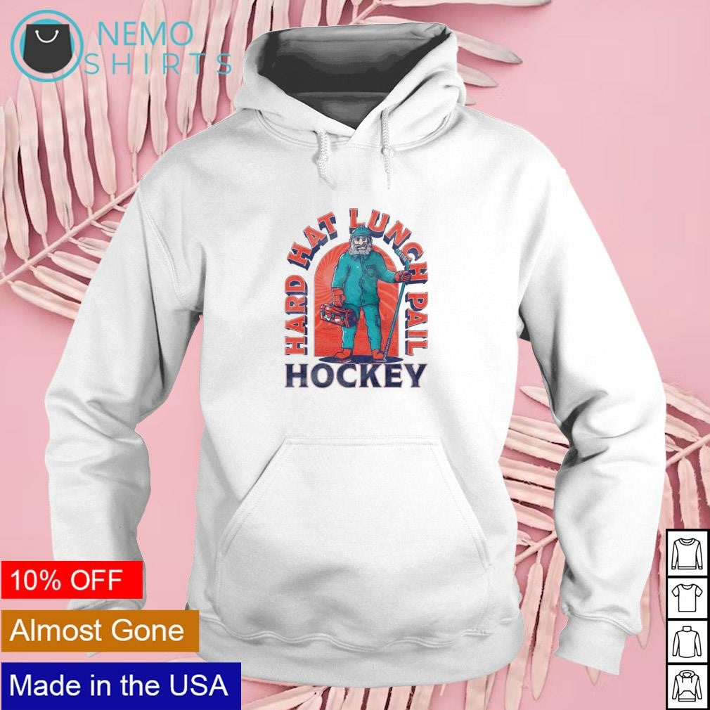 Hard hat lunch pail hockey Islanders Fisherman - Adult & Kids T-Shirts, Sweatshirts & Hoodies apparel design preview 2