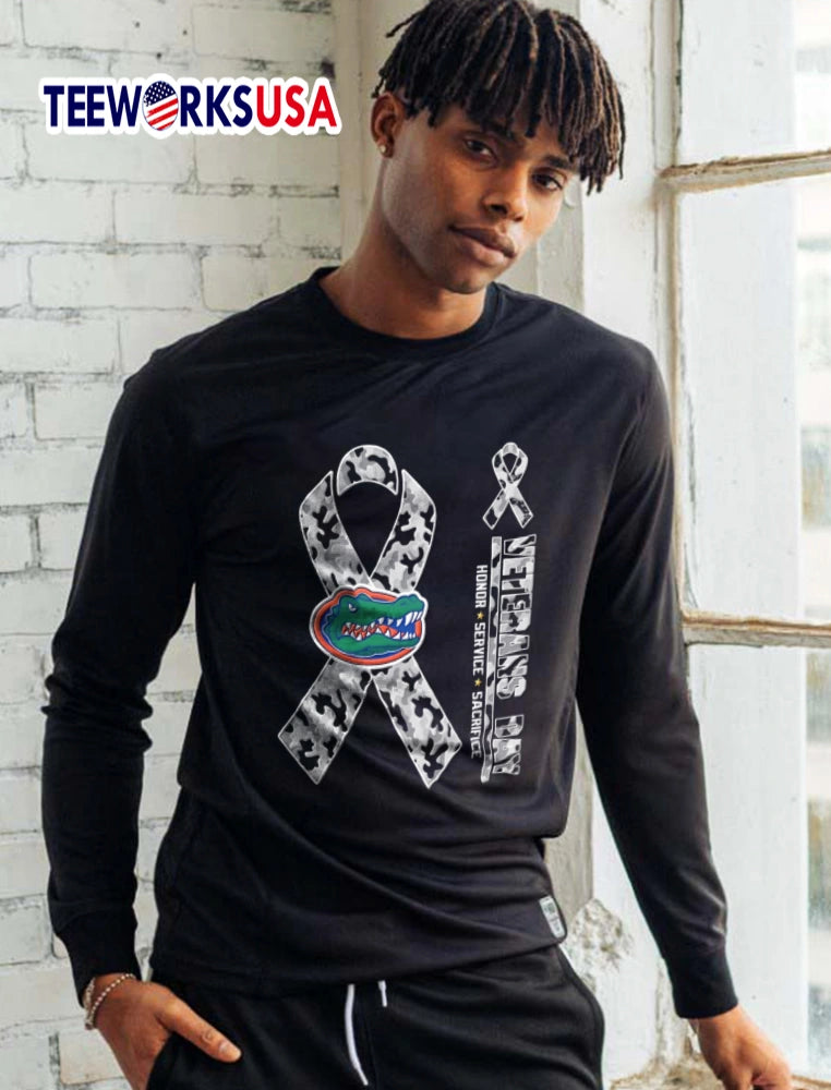 Florida Gators x Veterans Day - Adult & Kids T-Shirts, Sweatshirts & Hoodies apparel design preview 5