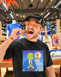 Grinch stole thanksgiving Trump tower - Adult & Kids T-Shirts, Sweatshirts & Hoodies apparel design preview 1