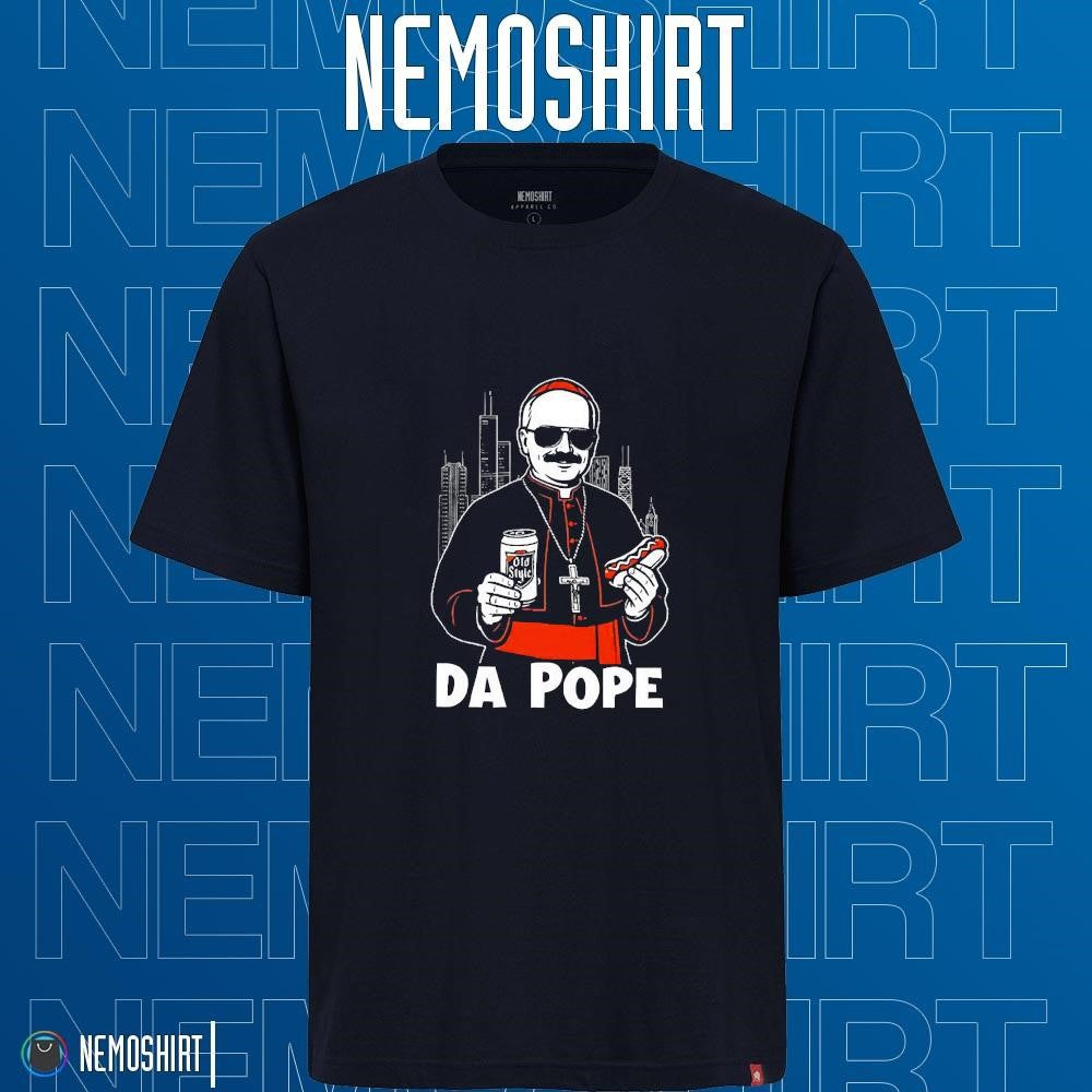 Da Pope Leo XIV hot dog Chicago - Adult & Kids T-Shirts, Sweatshirts & Hoodies apparel design preview 1