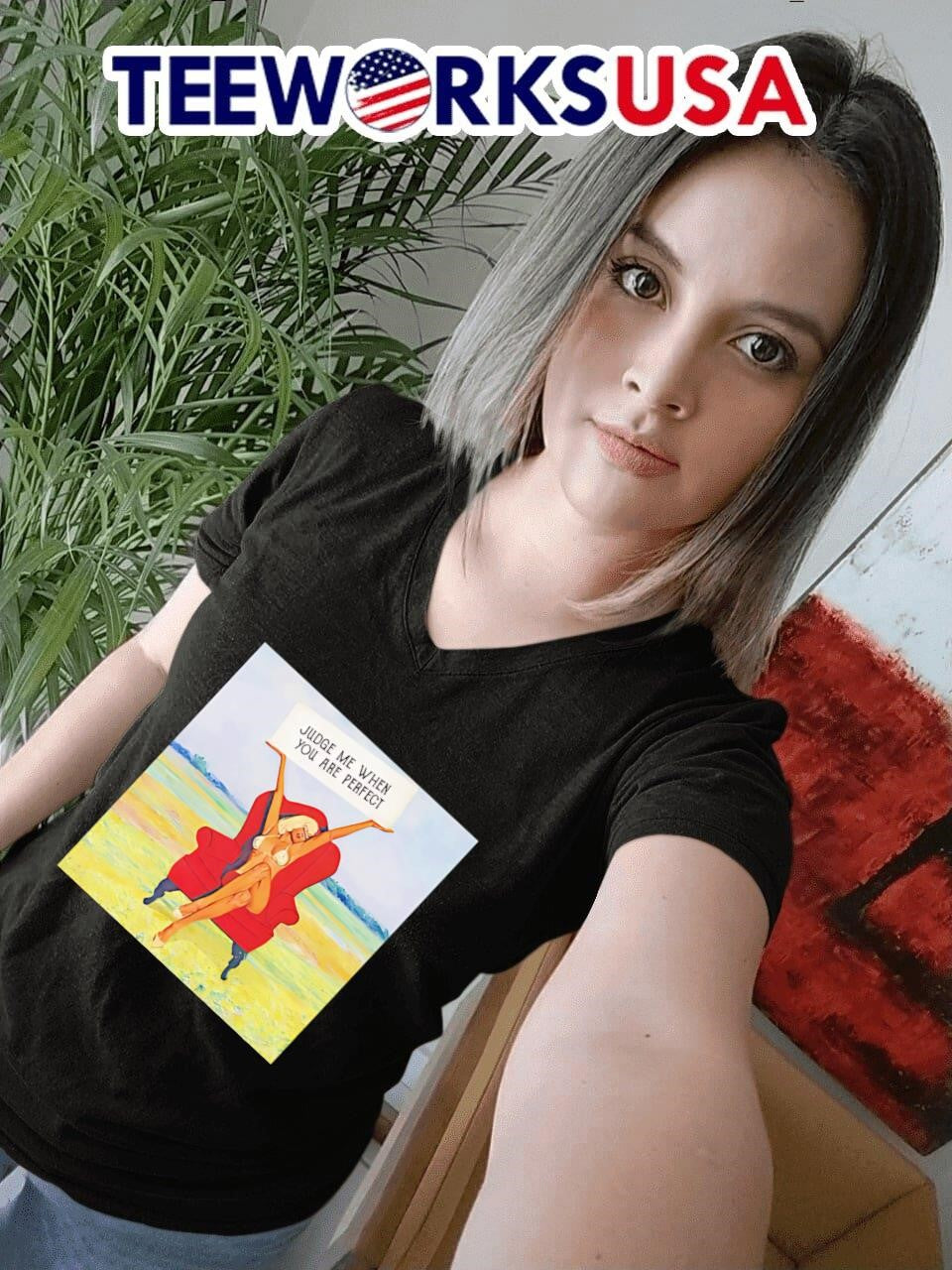 Judge me when you are perfect - Adult & Kids T-Shirts, Sweatshirts & Hoodies apparel design preview 7