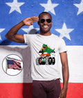 Dino Drive T-Rex Monster Truck - Adult & Kids T-Shirts, Sweatshirts & Hoodies apparel design preview 1