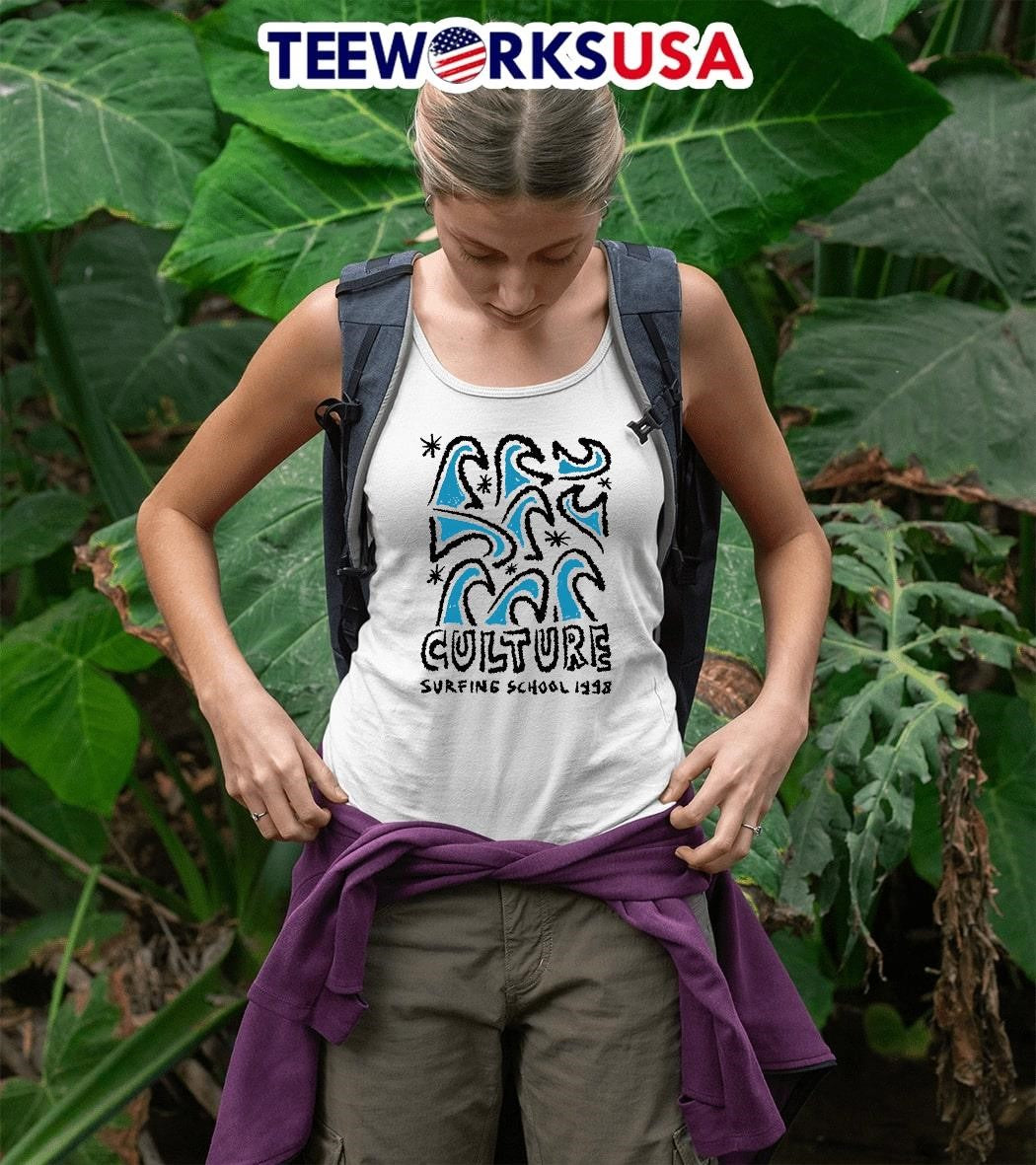 Culture surfing school 1998 - Adult & Kids T-Shirts, Sweatshirts & Hoodies apparel design preview 5