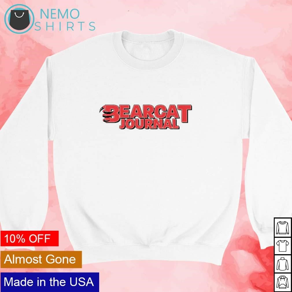 Bearcat Journal wordmark - Adult & Kids T-Shirts, Sweatshirts & Hoodies apparel design preview 3