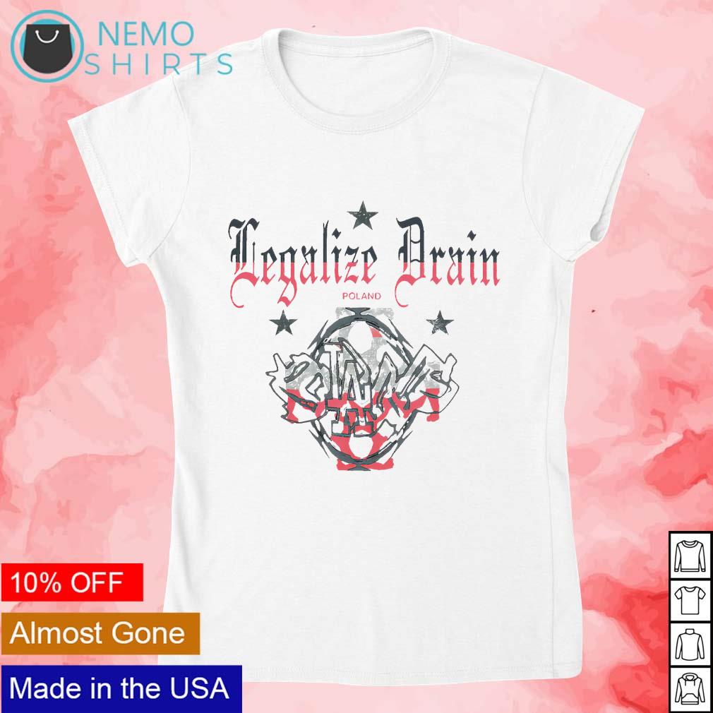Legalize drain Poland - Adult & Kids T-Shirts, Sweatshirts & Hoodies apparel design preview 4