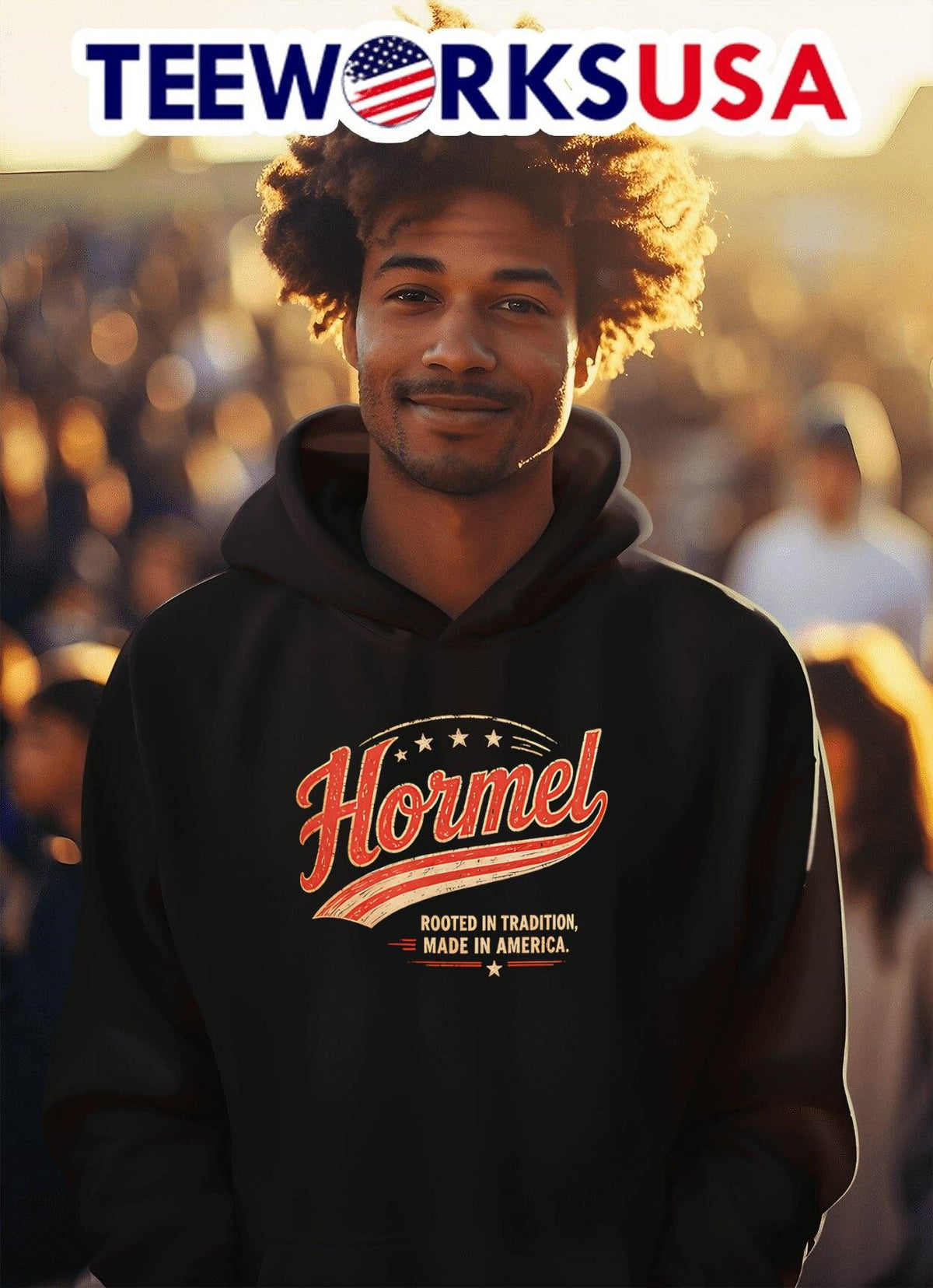 Hormel Rooted In Tradition Made USA - Adult & Kids T-Shirts, Sweatshirts & Hoodies apparel design preview 2