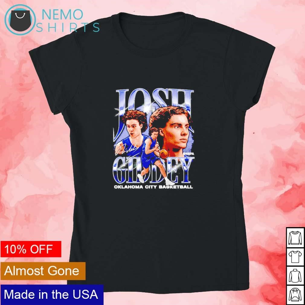 Josh Giddey Oklahoma City basketball vintage - Adult & Kids T-Shirts, Sweatshirts & Hoodies apparel design preview 4