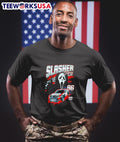 Ghost Face Slasher Racing 96 - Adult & Kids T-Shirts, Sweatshirts & Hoodies apparel design preview 1