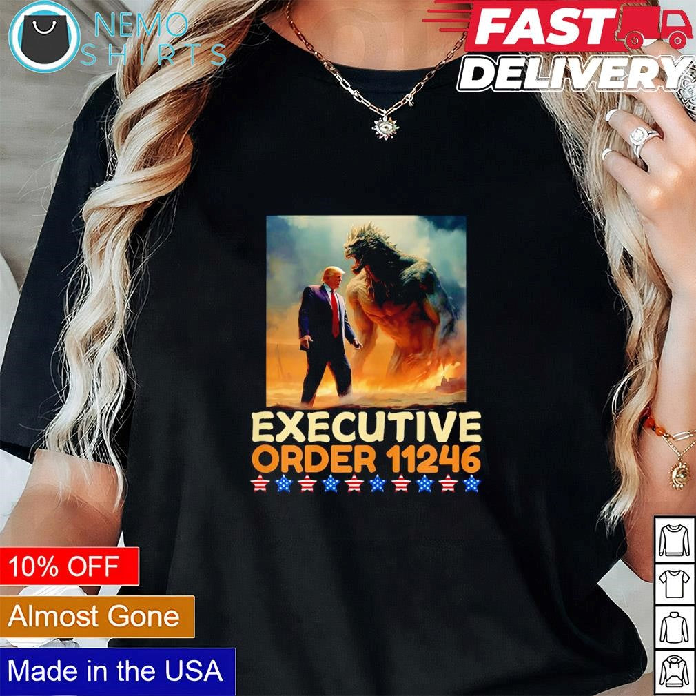 Trump executive order 11246 - Adult & Kids T-Shirts, Sweatshirts & Hoodies apparel design preview 1