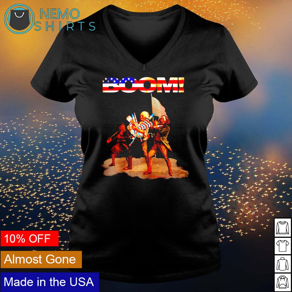 Boom Spirit '76 4th of July - Adult & Kids T-Shirts, Sweatshirts & Hoodies apparel design preview 5